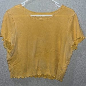 Yellow American Eagle Shirt